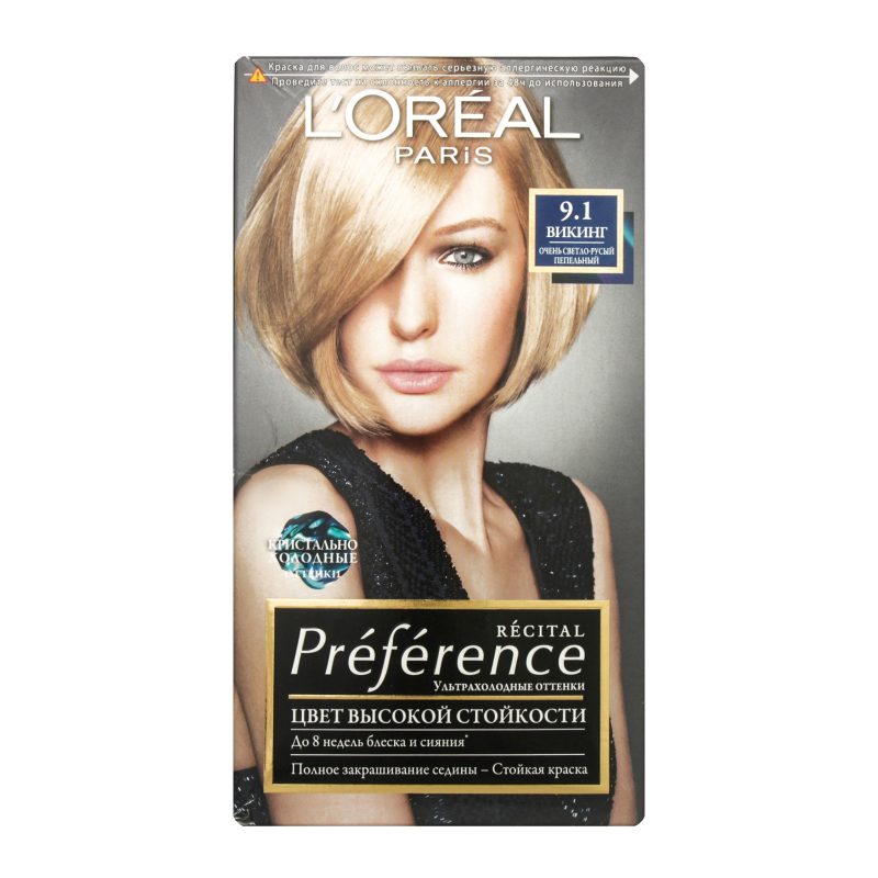 Крем-фарба для волосся Preference Вікінг №9.1 L'Oreal L'Oreal