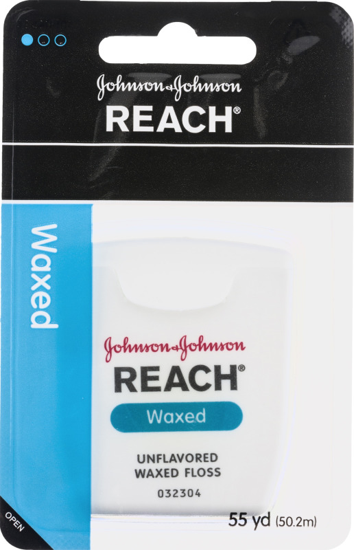 Johnson & Johnson Reach Dental Floss Waxed Johnson & Johnson