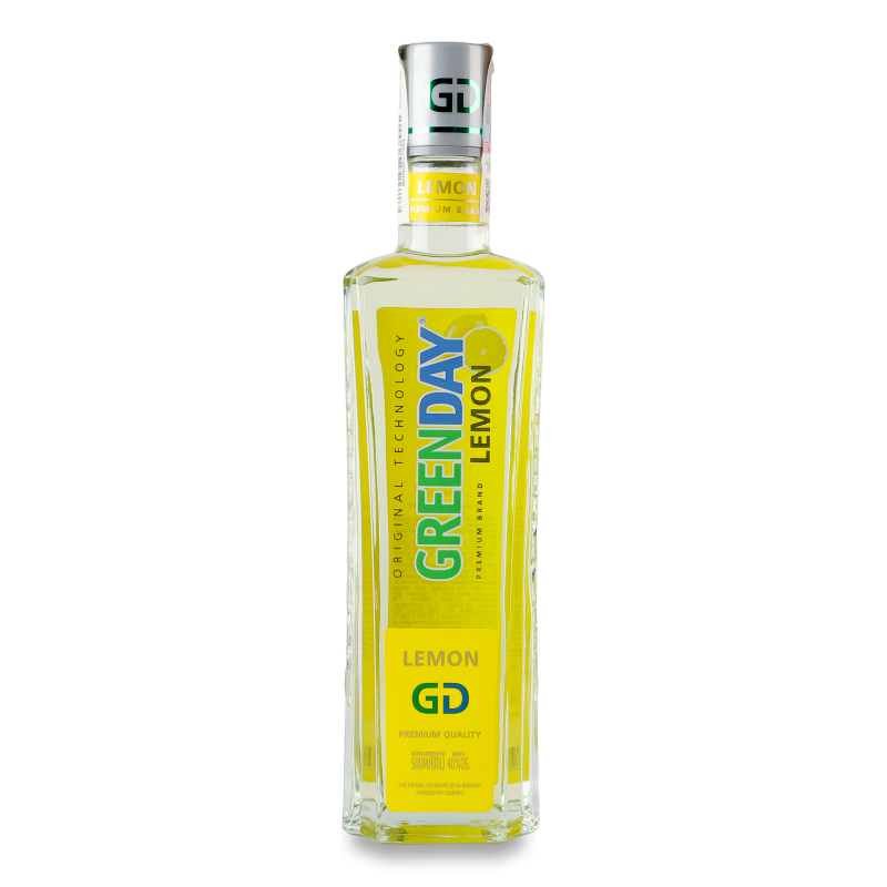 Настоянка Лимон 40% 0,5л Green Day