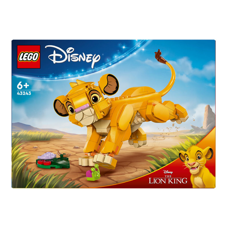 Конструктор для детей от 6лет №43243 The Lion King Disney Lego 1шт