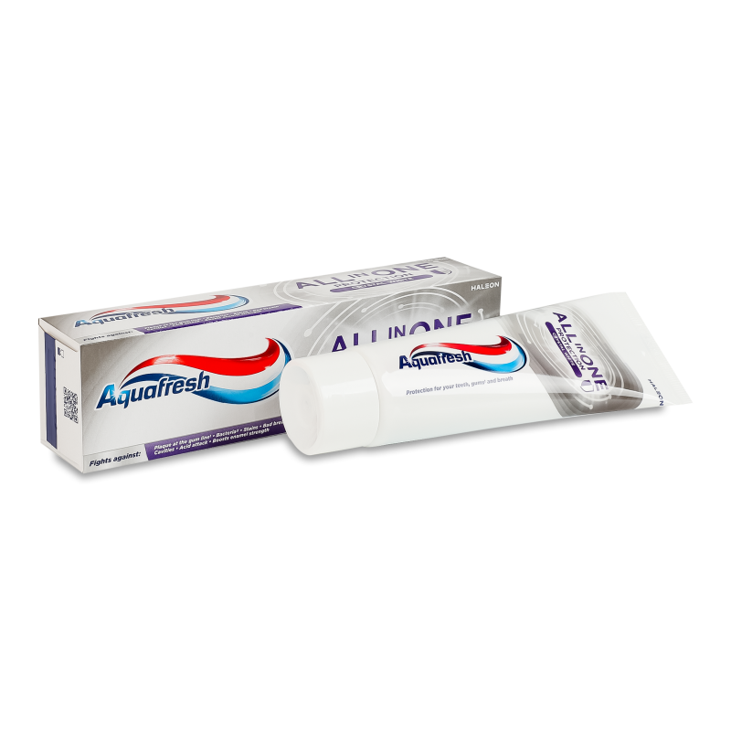 Паста зубна All in One Protection Cristal white 75мл Aquafresh