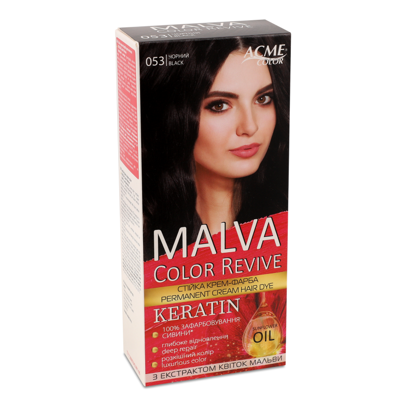 Крем-фарба д/волосся Color Revive 053 чорний Malva