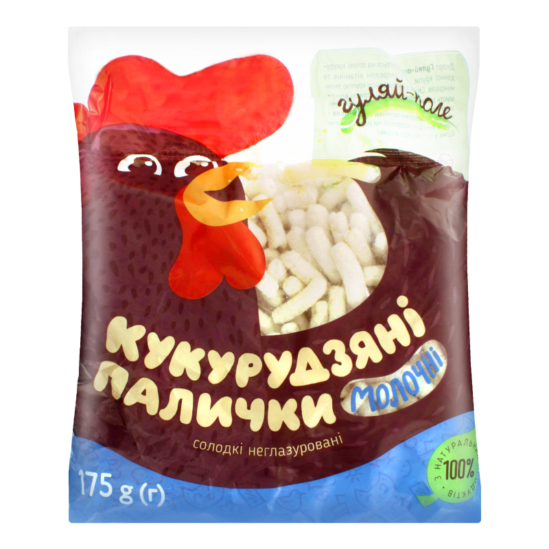 Палочки кукурузные молочные Гуляй-поле м/у 175г Гуляй-поле ...