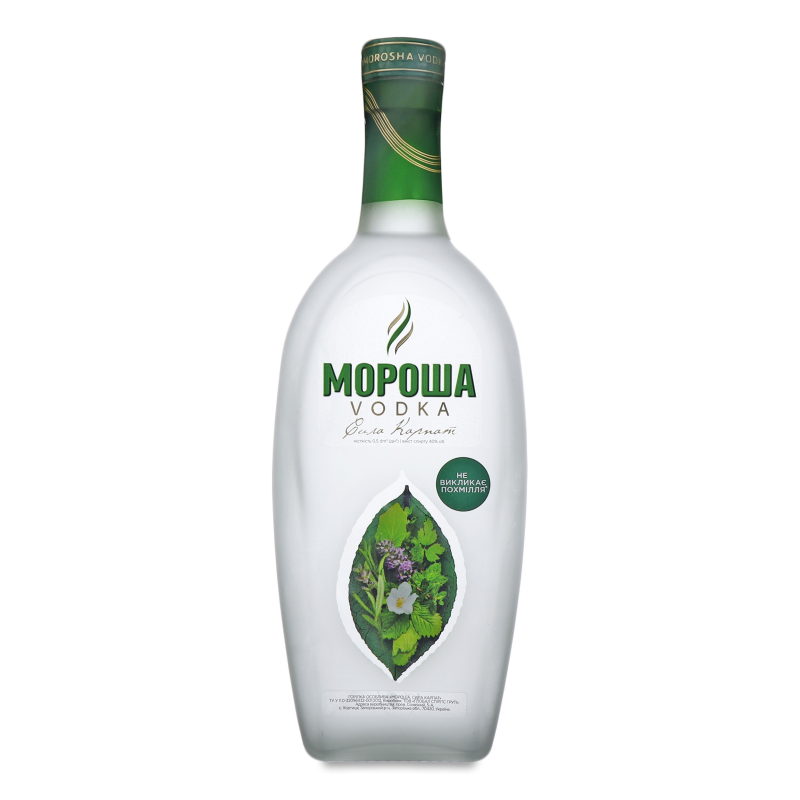 Горілка особлива Сила Карпат 40% 0,5л Мороша