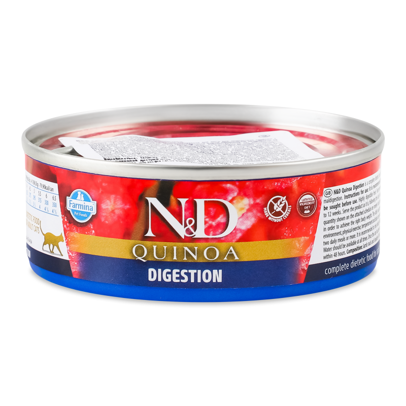 Корм д/котів N&D з ягням та кіноа 80г ж/б Farmina