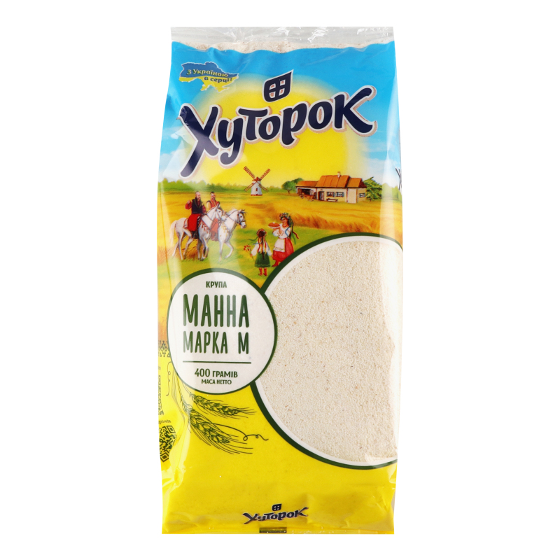 Крупа манна марка М Хуторок м/у