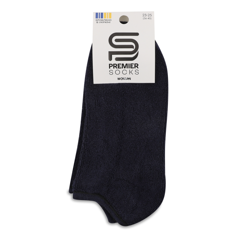 Шкарпетки жіночі махра занижені р.23-25 Premier Socks