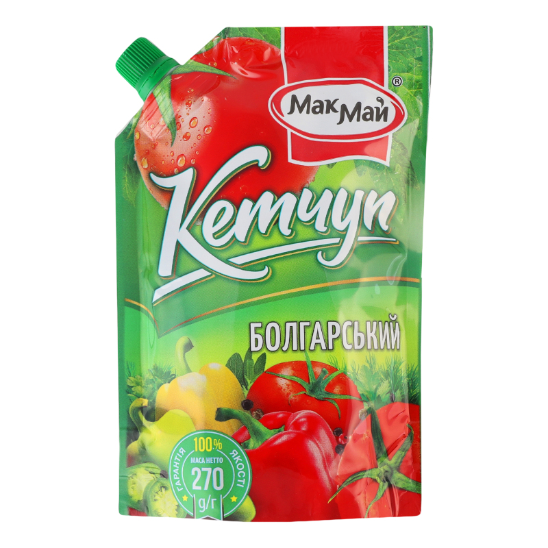 Кетчуп пастеризований Болгарський МакМай д/п