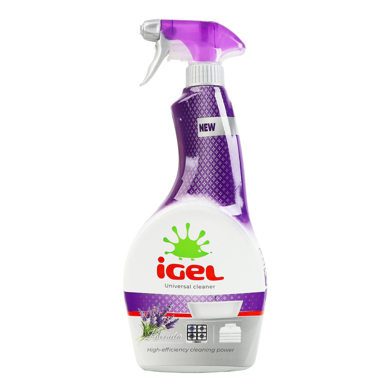 Средство моющее и обезжириватель универсальное Lavender Igel 650мл