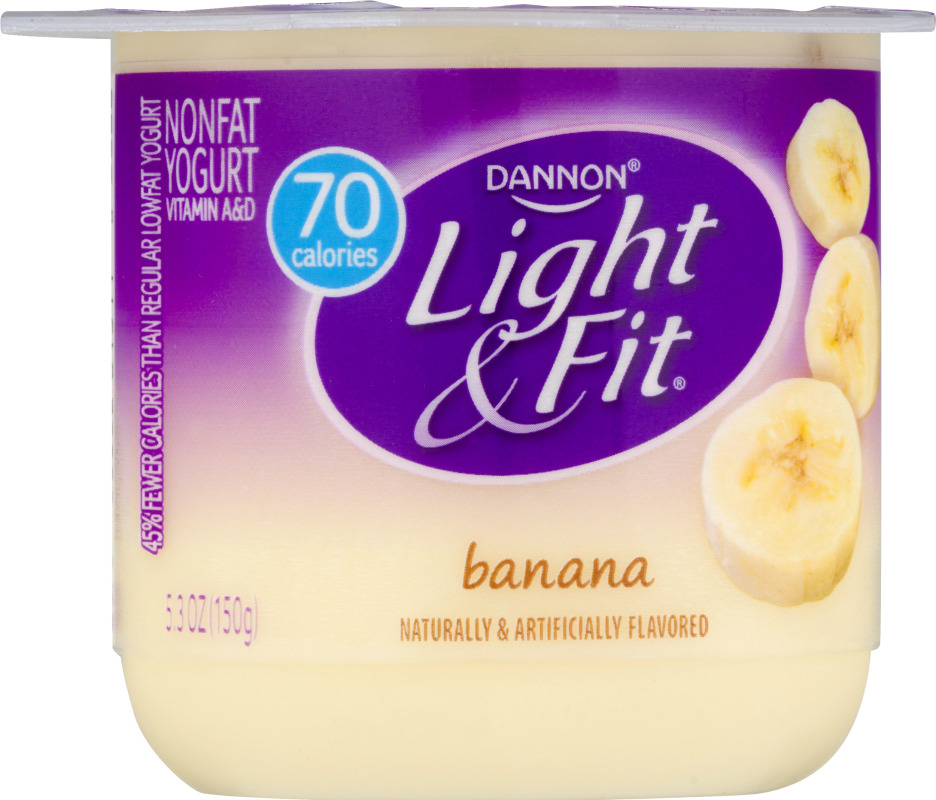 Dannon Light & Fit Nonfat Yogurt Banana Dannon(36632013118) customers reviews