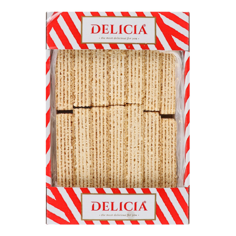 Вафлі зі смаком пломбіру Ритм Delicia к/у