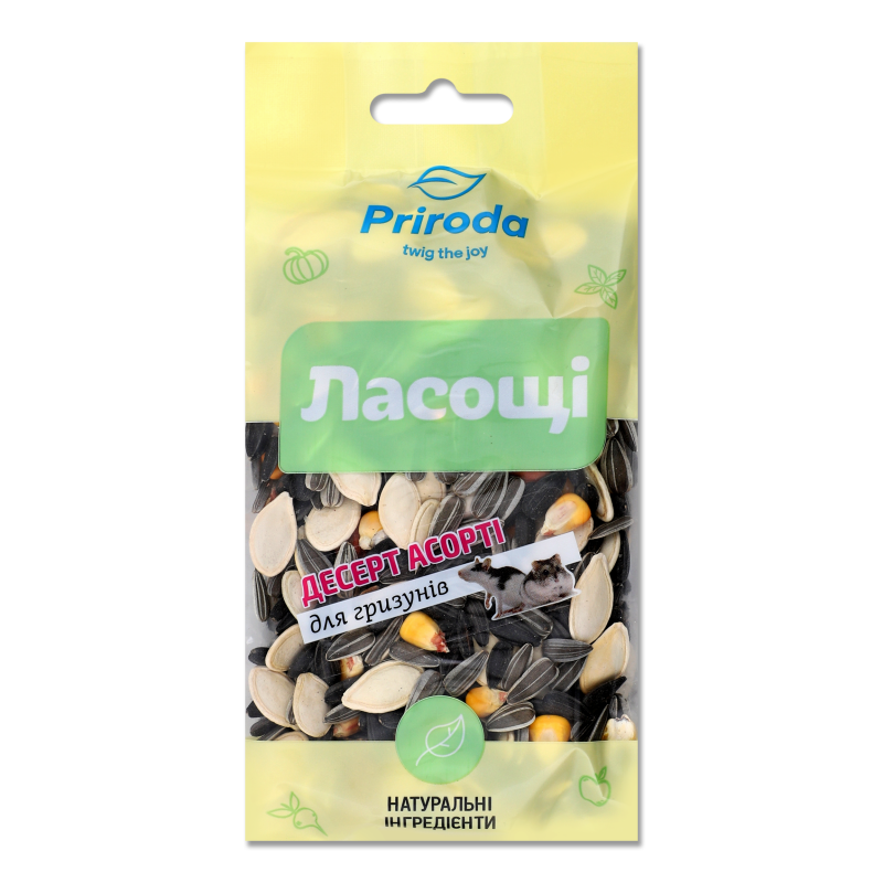 Десерт д/гризунів Фієста асорті 100г артPR740160 Природа