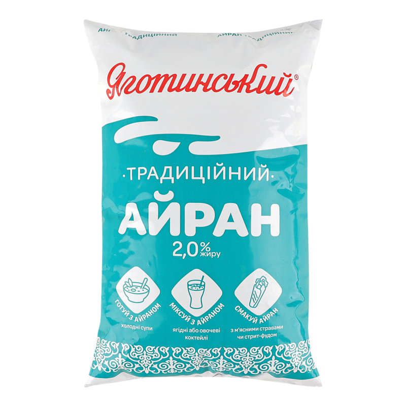 Айран 2% Традиційний Яготинський м/у