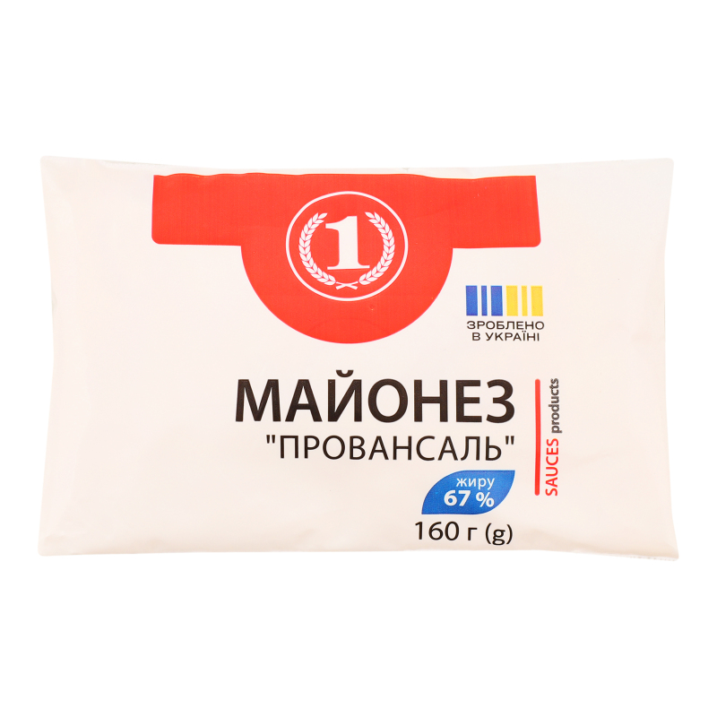 Майонез 67% Провансаль ТМ "1" м/у