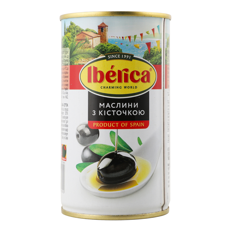 Маслини з кісточкою Iberica з/б