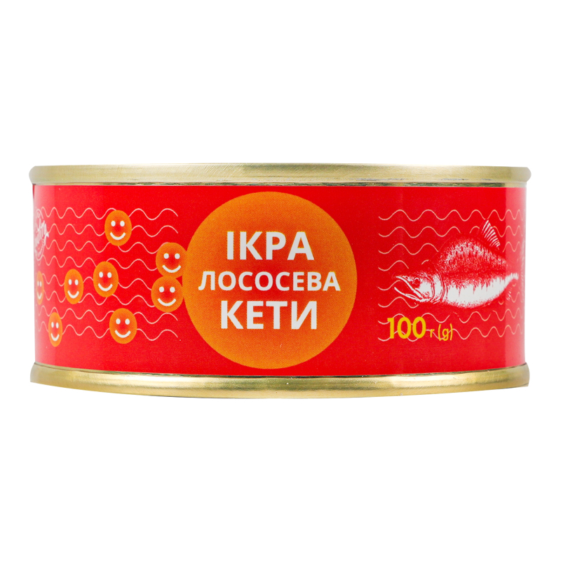 Ікра кети лососева зерниста ТОВ Росич-Плюс з/б