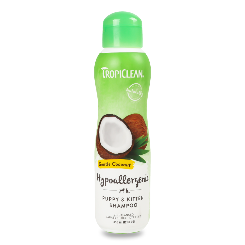 Шампунь д/цуценят та кошенят Ніжний кокос гіпоалергенний 355мл TropiClean