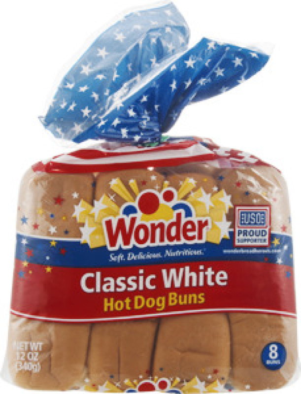 Wonder Hot Dog Buns Classic White 8 CT Wonder(45000111950) customers