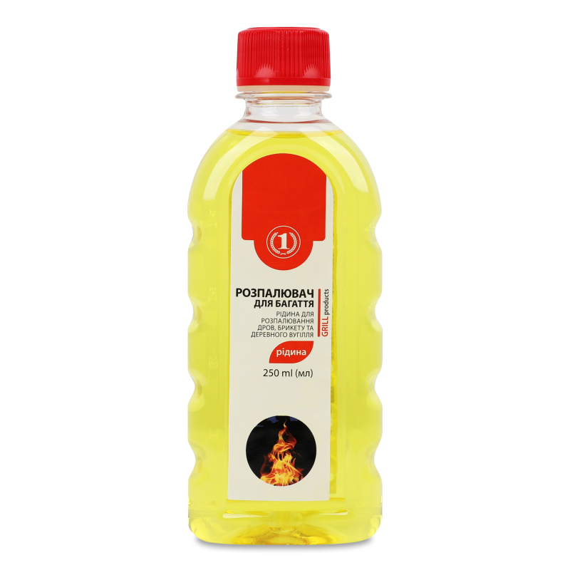 Розпалювач д/дерева та вугілля 250мл ТМ “1”