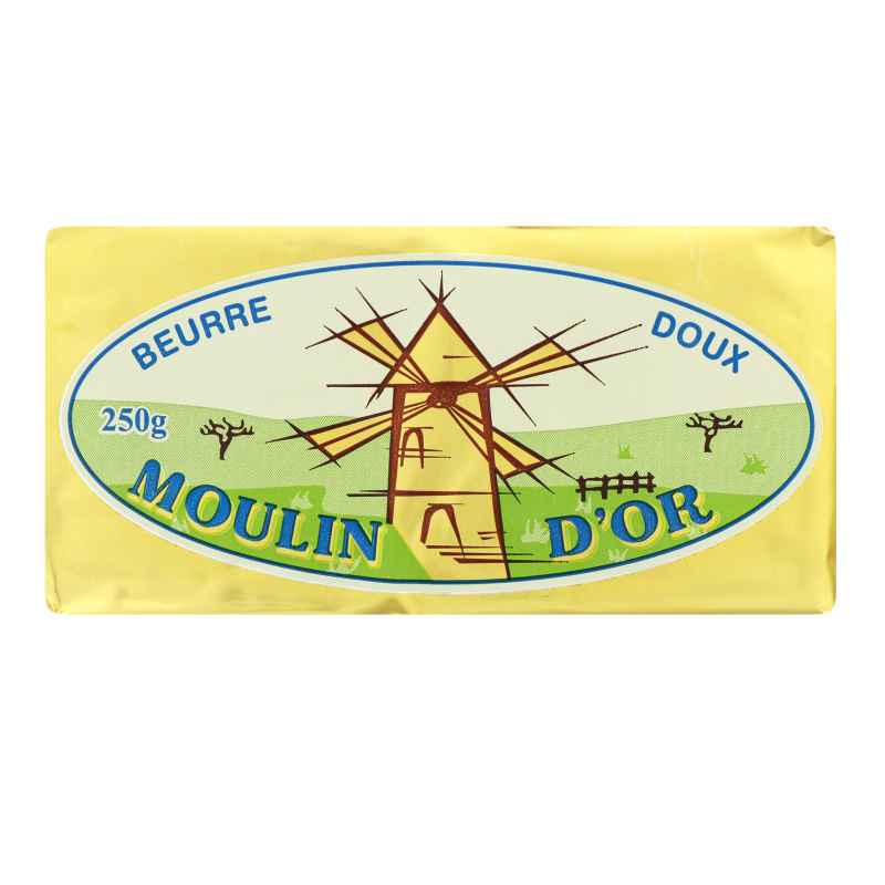Масло 82% несолоне вершкове Moulin D'or м/у
