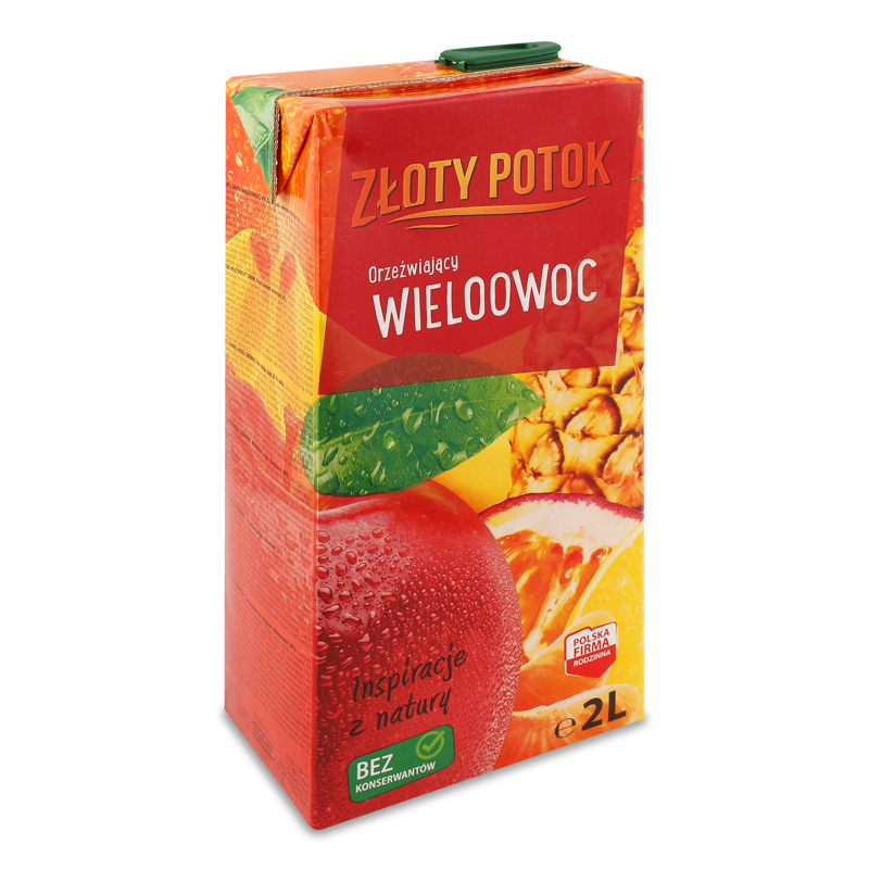 Напій мультифруктовий 2л т/п Zloty Potok