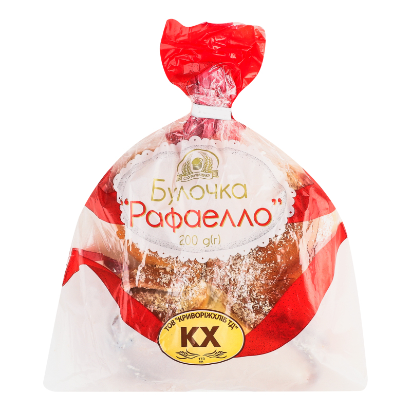 Булочка Рафаэлло Формула смаку м/у 200г Формула смаку(4820273360207 ...