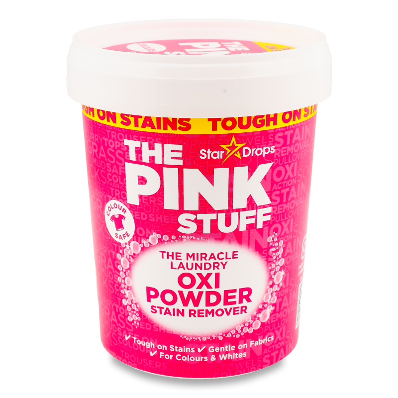 Плямовивідник д/кольорових тканин 1кг Пінк Стафф