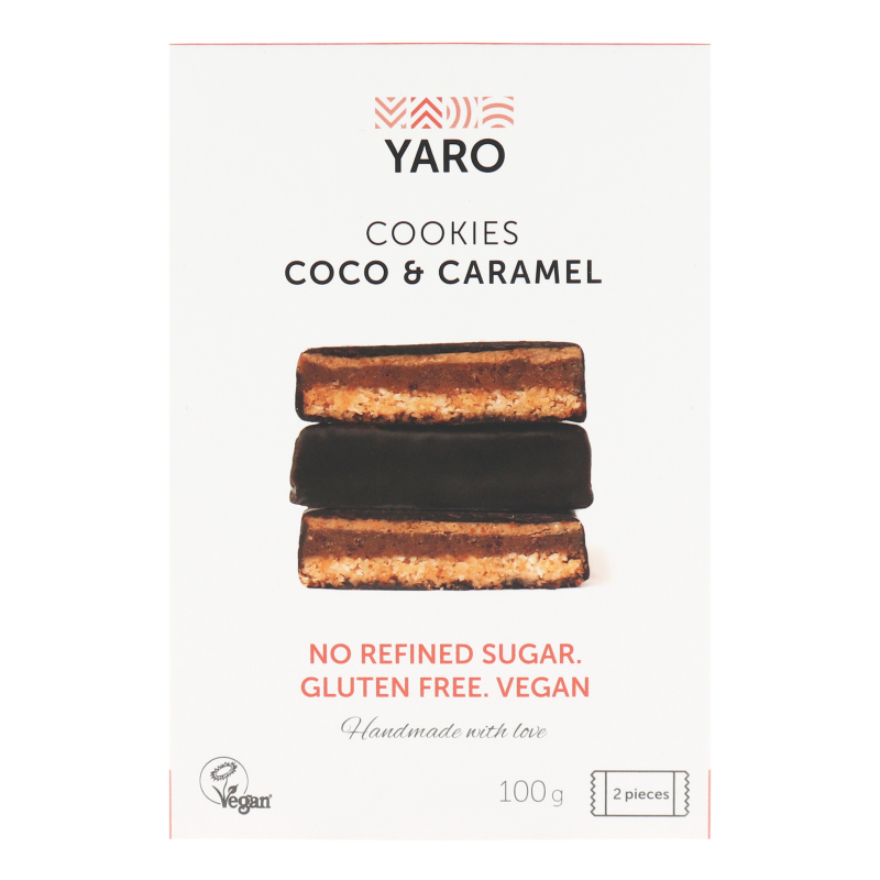 Цукерки Cookie Coco&Caramel Yaro к/у