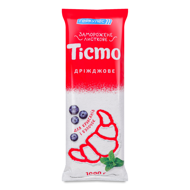 Тісто дріжджове 1кг Геркулес