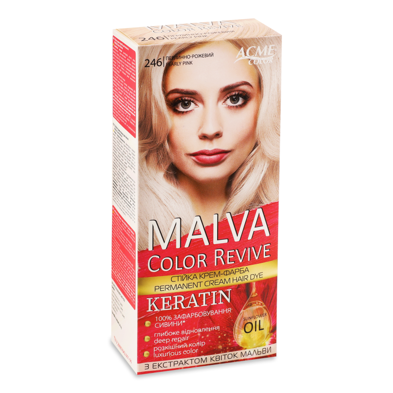 Крем-фарба д/волосся Color Revive 246 перлинно-рожевий Malva