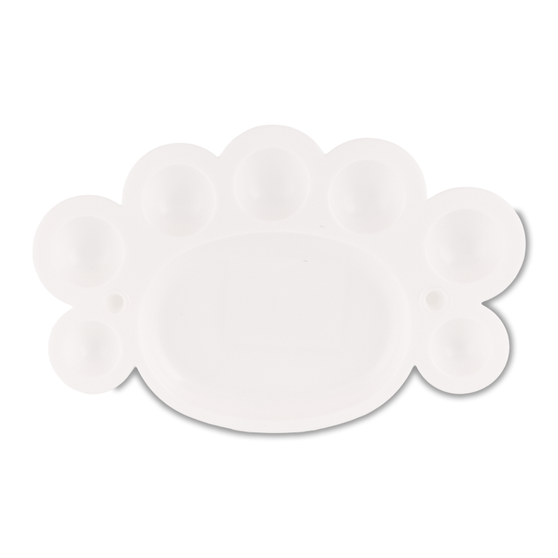 Палітра біла пластик 16*10см KYYW103