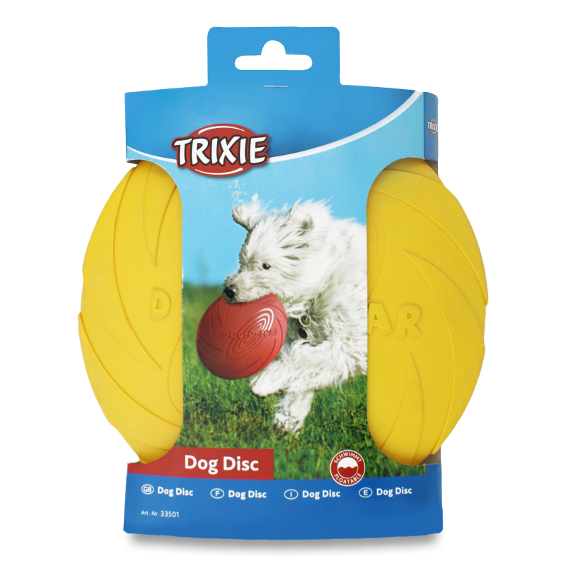 Іграшка д/собак Літаюча тарілка гума 18см Тріксі