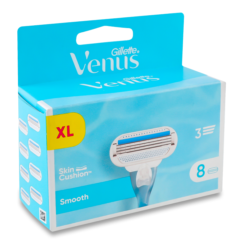 Картридж Венус 3 Гладенькість 8шт Джилет