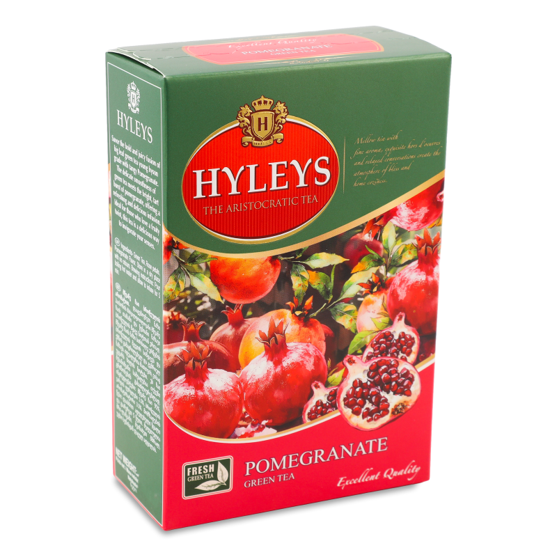 Чай Гранат зелений крупнолистовий 100г Hyleys