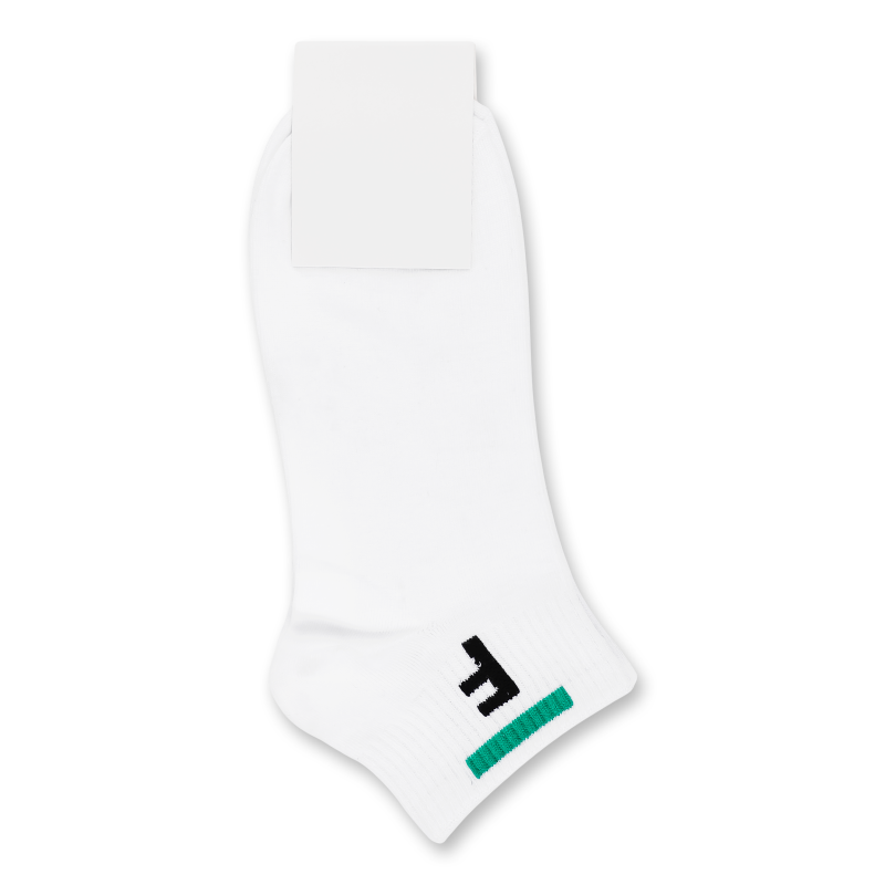 Шкарпетки чоловічі білі з дизайном короткі р.38-45 в асортименті FHF24111716