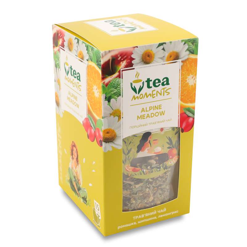 Чай квітково-трав’яний Alpine Meadow 15*2,2г Tea Moments