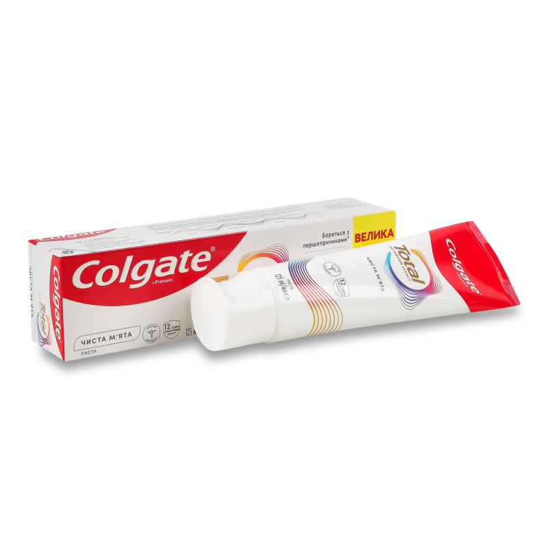 Паста зубна Total Активний захист Чиста м’ята 125мл Colgate