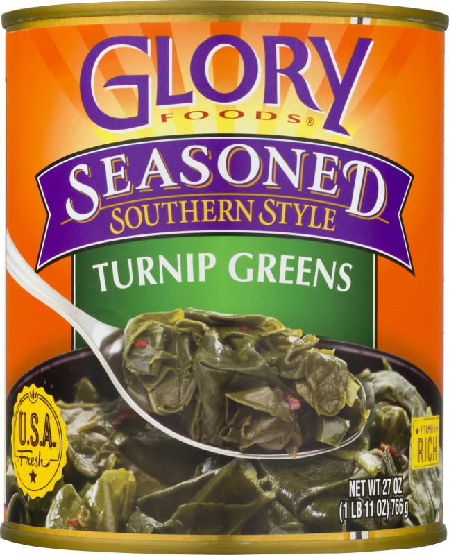 Glory Foods Seasoned Southern Style Turnip Greens Glory Foods