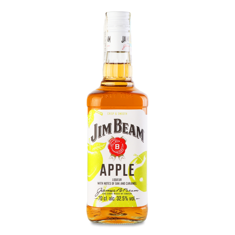 Напій алкогольний Лікер Apple 32,5% 0,7л Jim Beam