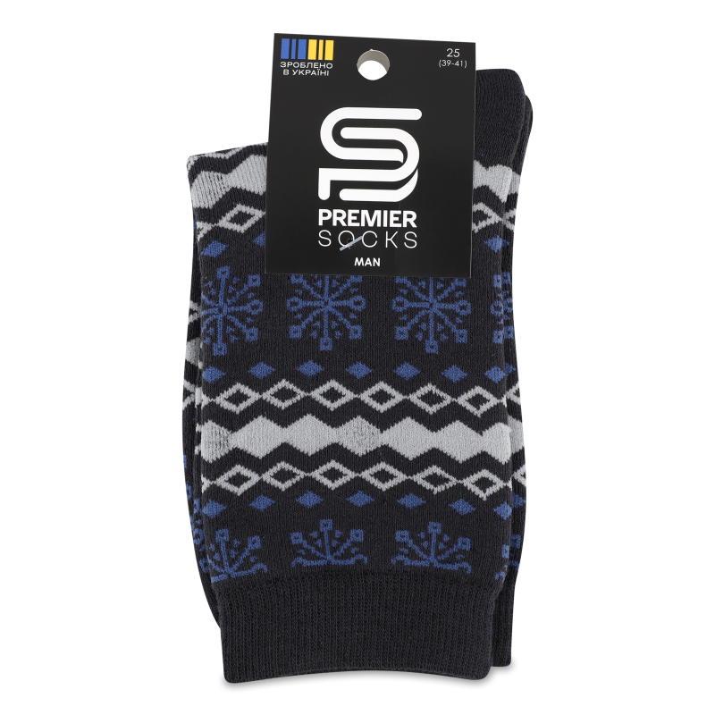 Шкарпетки чоловічі махра класичні р.25 561 Premier Socks