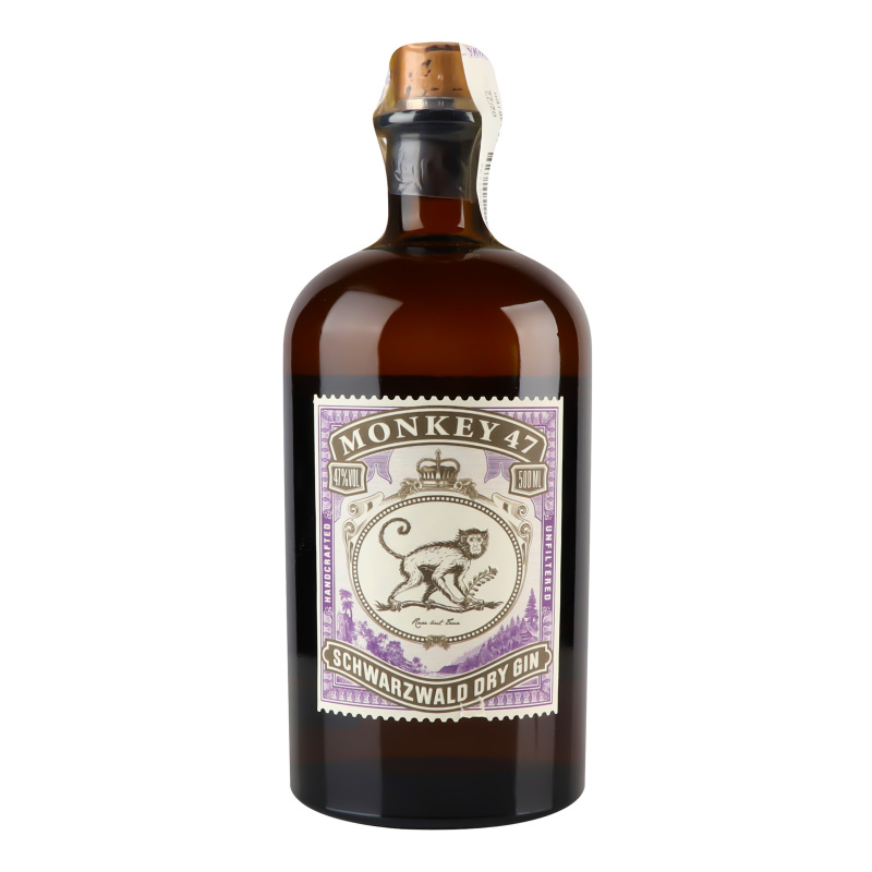 Джин 0.5л 47% Schwarzwald Dry Monkey 47 бут Monkey 47(42213277): купить ...