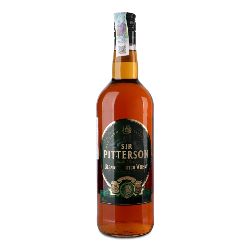 Віскі Преміум шотландський 40% 1л Sir Pitterson