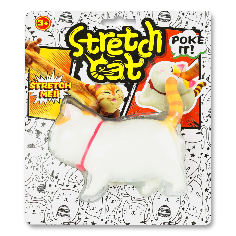 Іграшка-антистрес-тягнучка Котик VA304203
