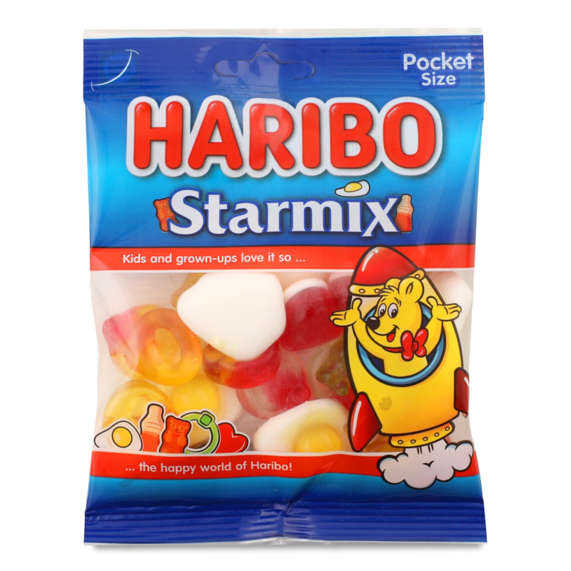 Цукерки жувальні Starmix 80г Haribo