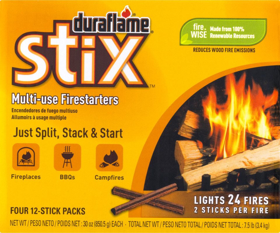 Duraflame Stix Multi-Use Firestarters - 12 CT Duraflame(41137024422):  customers reviews @ listex.online