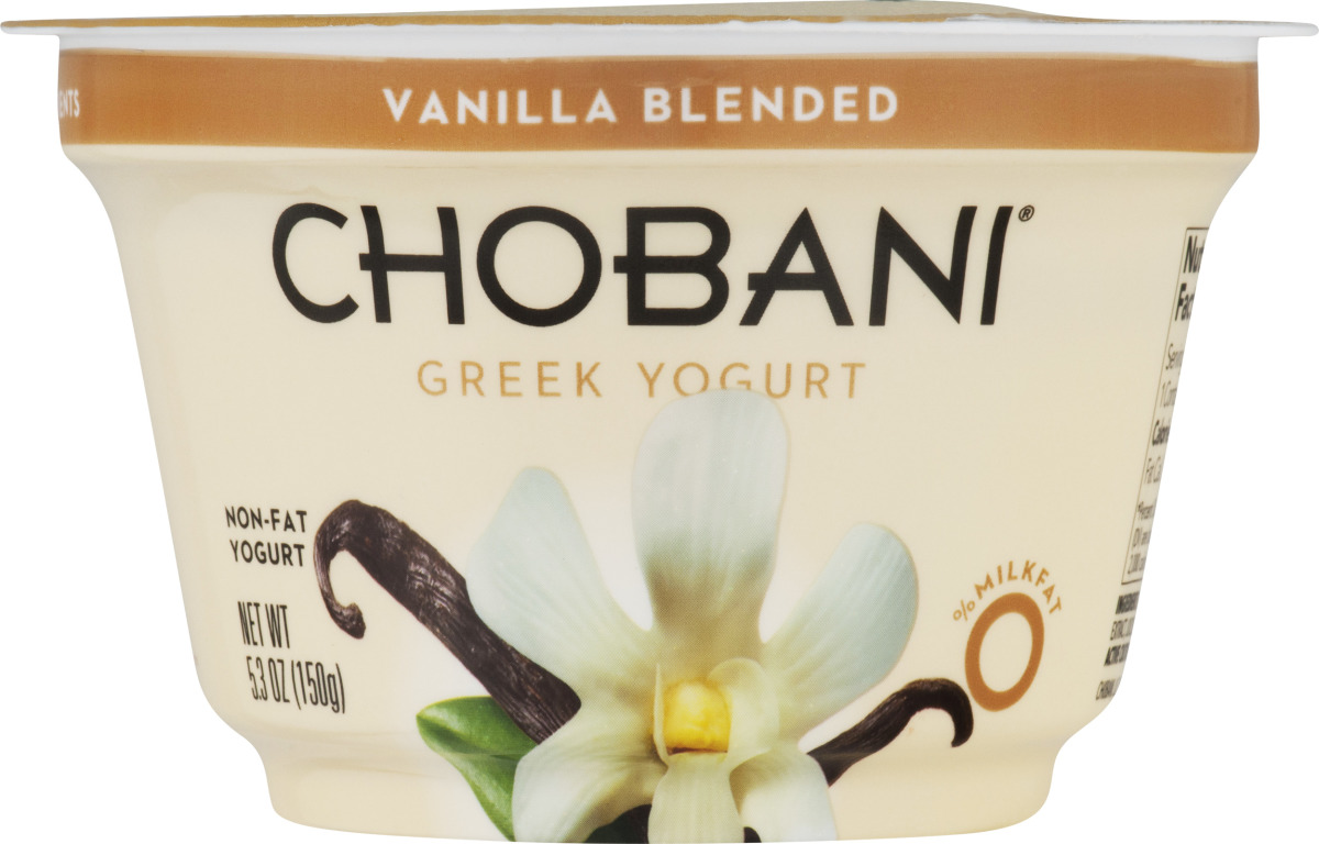 Chobani Greek Yogurt Vanilla Blended Chobani(894700010021) customers