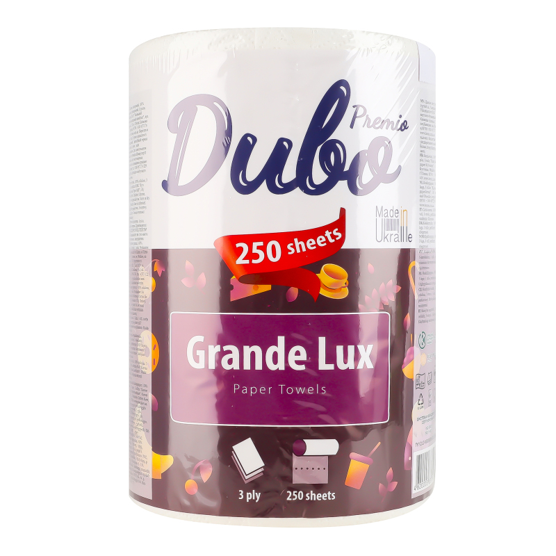 Полотенца бумажные 3-х слойные Grande Lux Premio Диво 1шт Диво ...