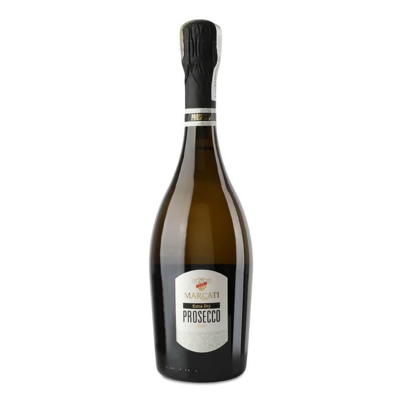 Вино ігристе Prosecco біле сухе 11,5% 0,75л Marcati