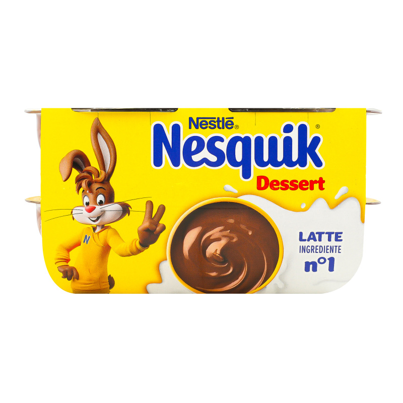 Десерт молочний 4.4% з шоколадом Nesquik ст 4х