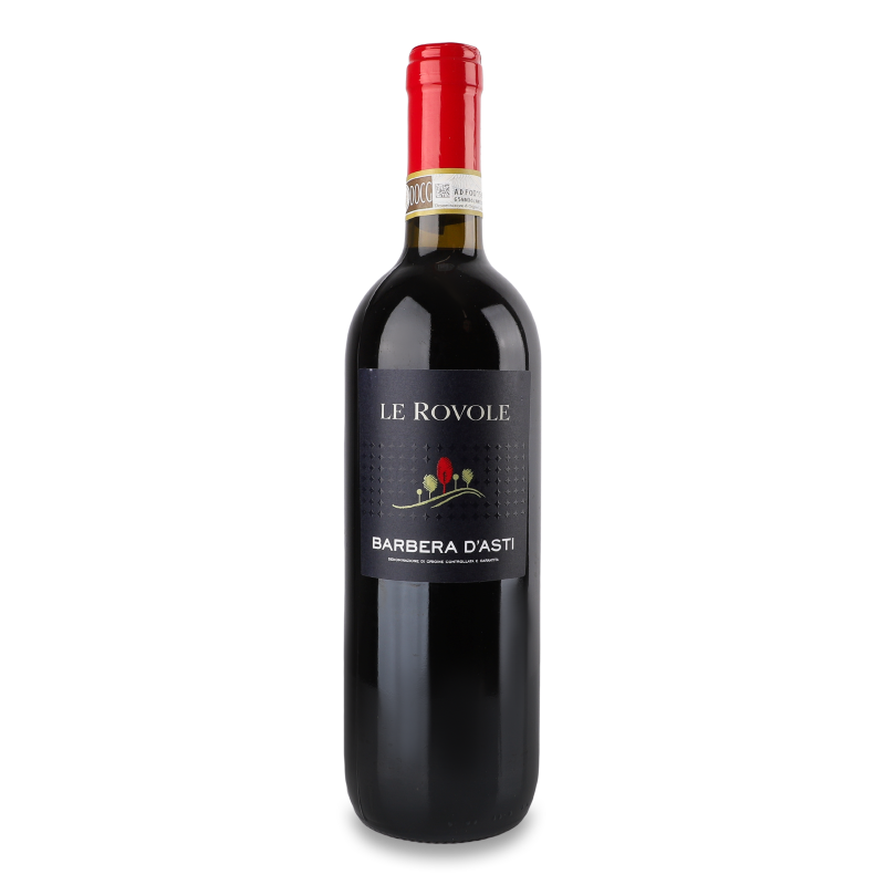 Вино Barbera D’Asti червоне сухе 12% 0,75л Le Rovole